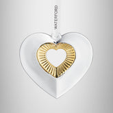 Heart Ornament with Gold